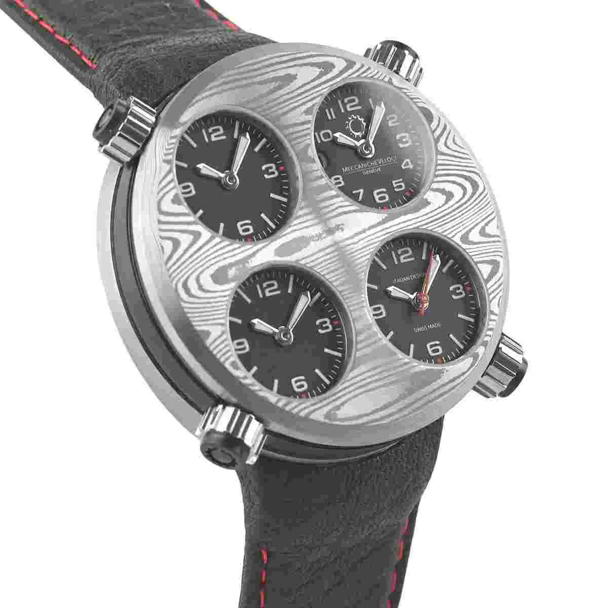 MECCANICHE VELOCI Icon Damascus "LIMITED EDITION 10" W01DD1BL Men's Watch "NEW"