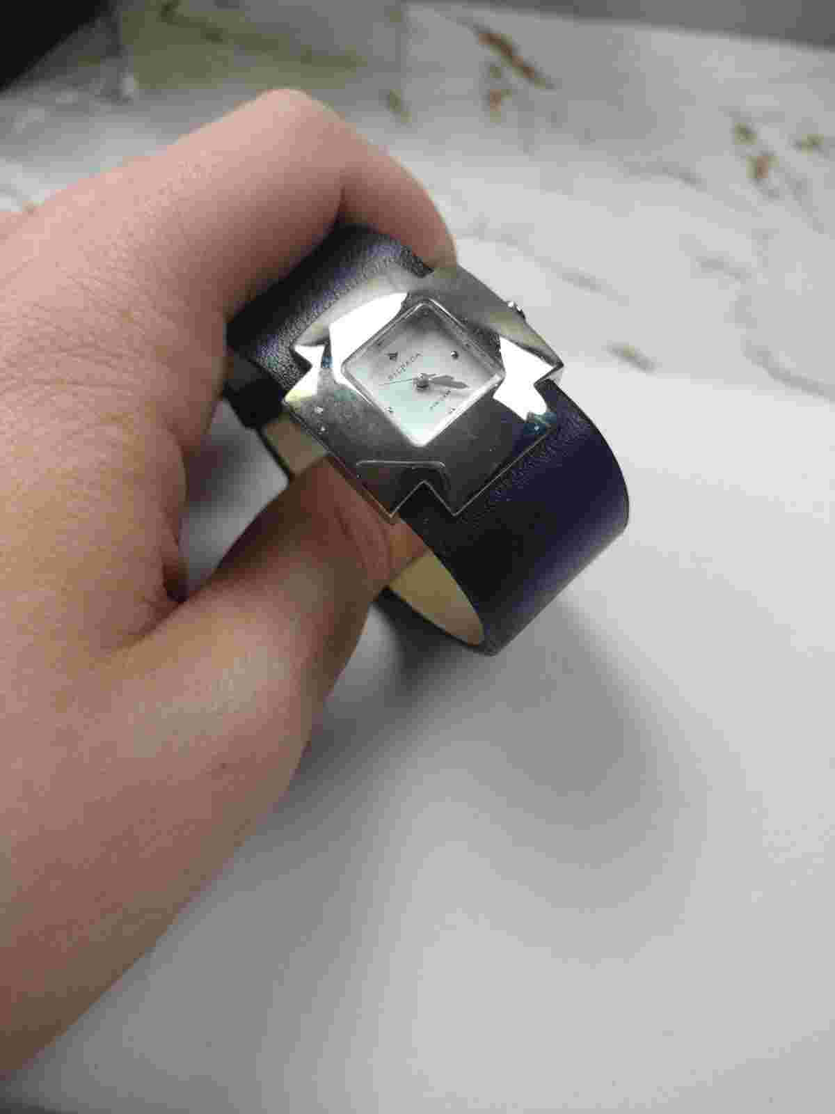 PEYOTE BIRD WATCH BY SILPADA MADE IN FRANCE NEEDS NEW BATTERY TO RUN CROSS