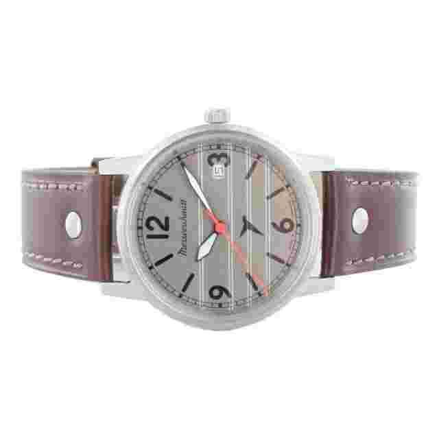 Aristo Unisex Messerschmitt Watch Aviator Watch M-18-2/BFW-M18 Leather