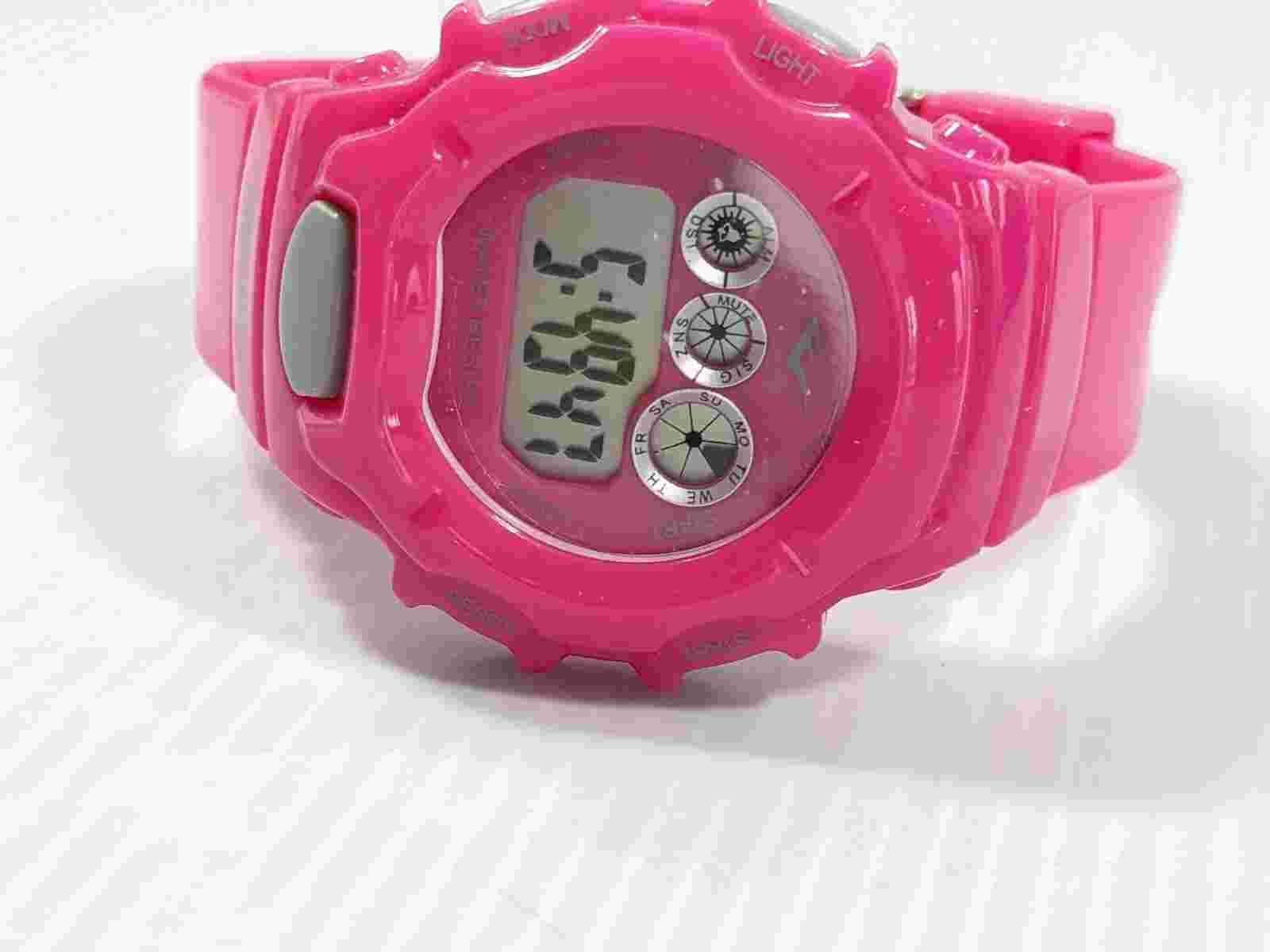 Everlast Hot Pink Digital Sports Watch Plastic Band