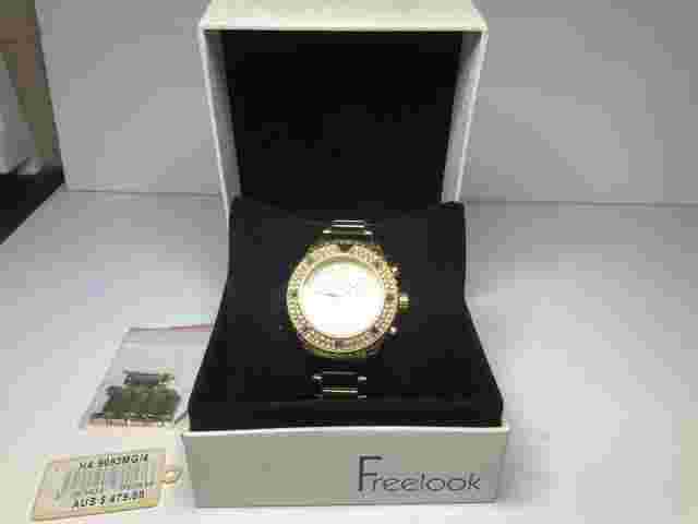 Freelook Chronograph Gold crystal 50 metres