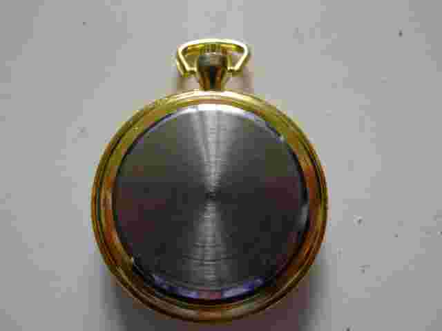 NEW. Gold Plated  Open Fronted  Qtz  Unisex Pocket Watch...GWC.