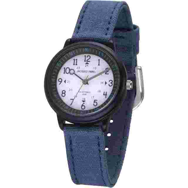 Jacques Farel Children's Solar Watch Quartz Girls ORSO 3050 Ice Blue