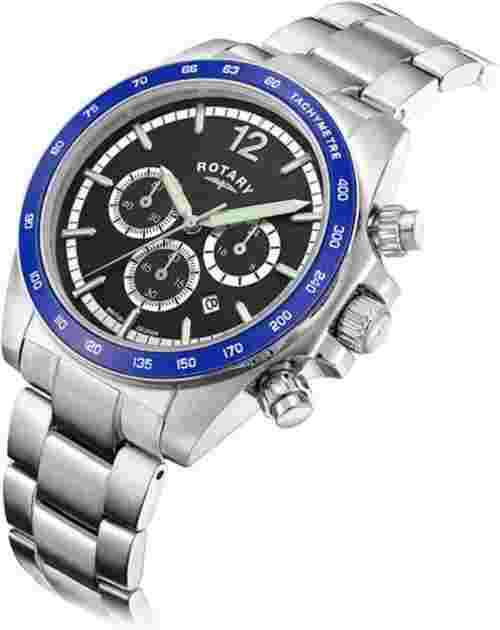 Rotary GB05440/72 Henley Chronograph Mens Watch 41mm 10ATM