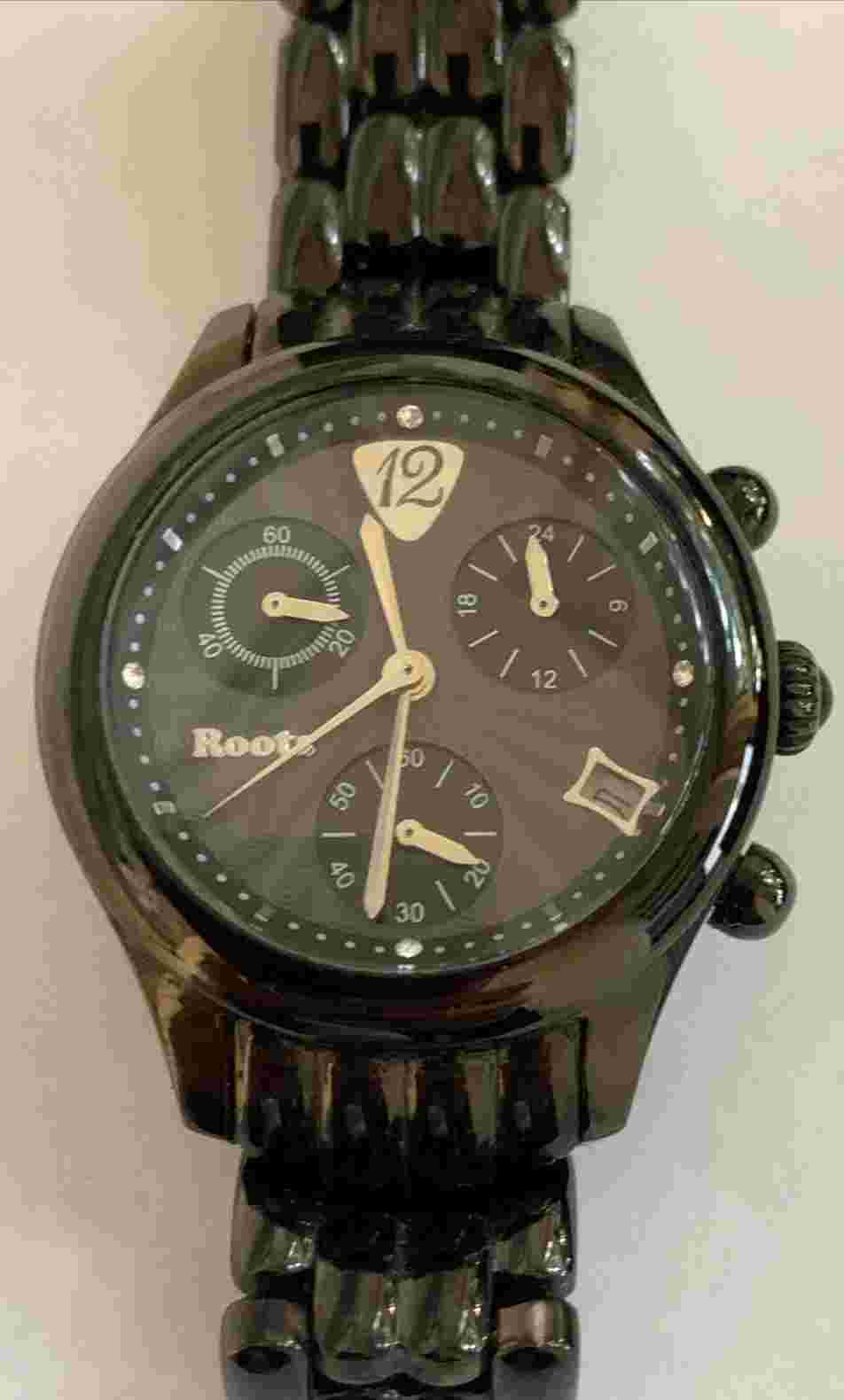 Roots Women's Stainless Steel Watch #R927 -Black