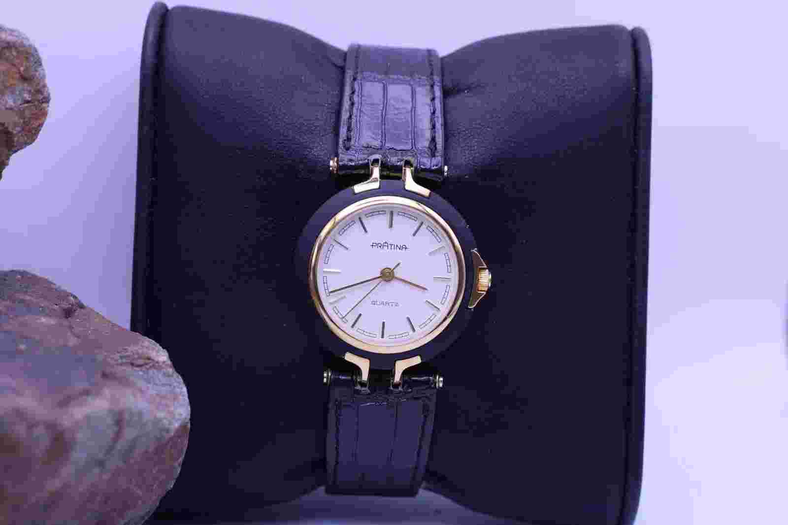 PRATINA QUARTZ LADIES WRIST WATCH CAL. 2035 REF. P5214220 NEW BATTERY RUNS (FW)