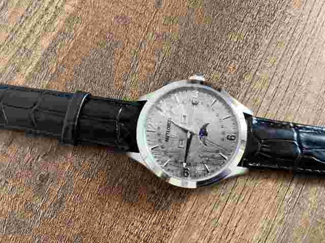Muonionalusta Meteorite Watch, Japanese movement Miyota multi-function Quartz 6P