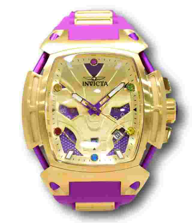 Invicta Marvel Men's 53mm Thanos Infinity Stone Limited Chronograph Watch 42043