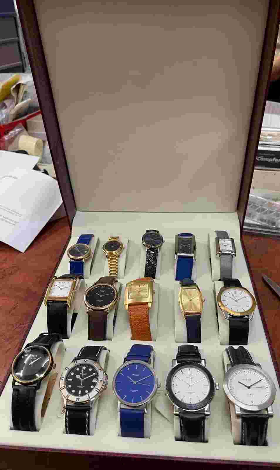 Bundle 15 Piece 0sco And Regent Watches Ladies and Men Individual Pieces All New