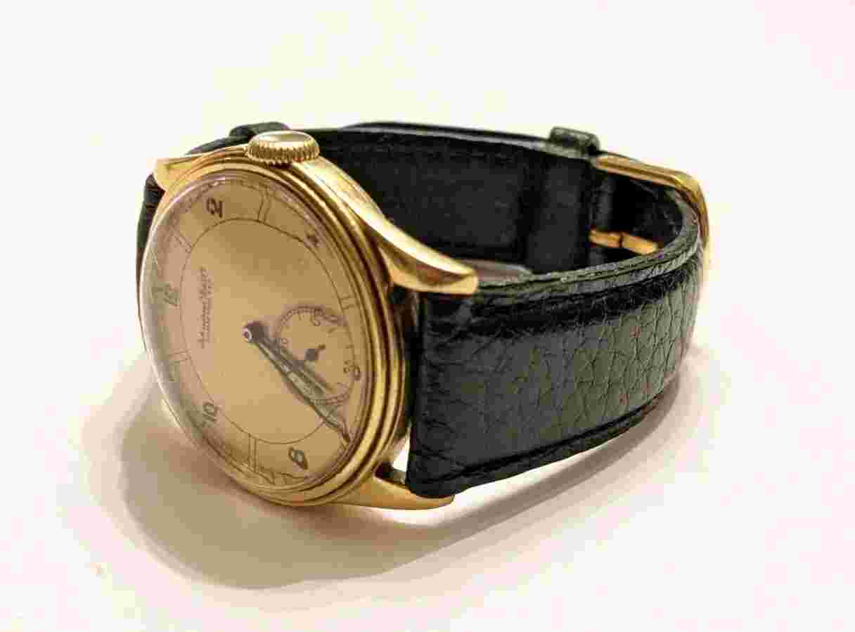 Vintage S/B International watch Co. 14K Yellow Gold Hand Winding Watch