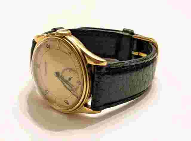 Vintage S/B International watch Co. 14K Yellow Gold Hand Winding Watch