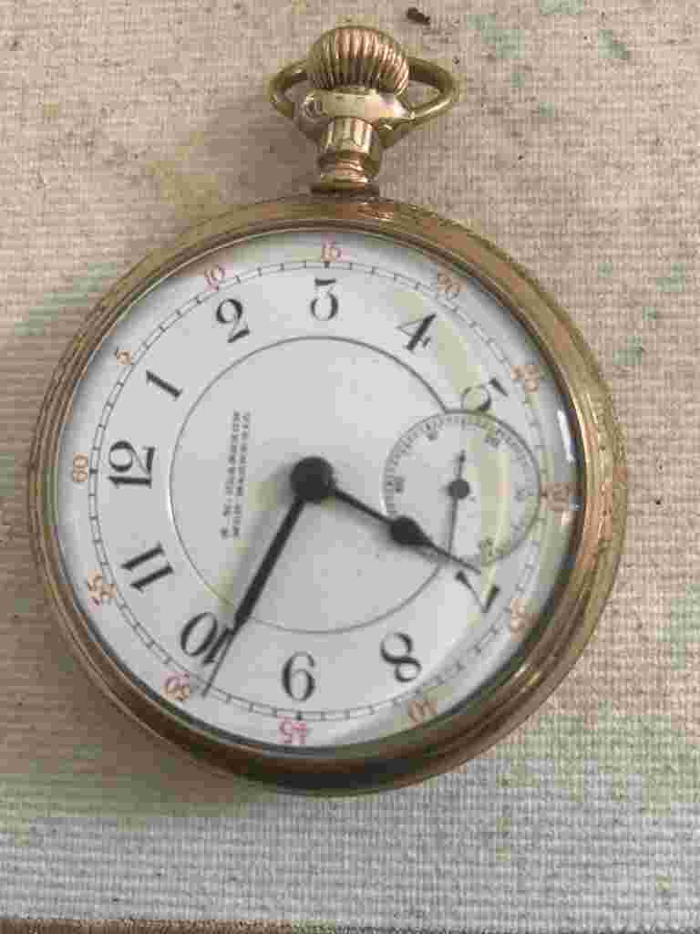 1884  Clarkson Keystone Watch Co. Lancaster, Pa. . 10J.  Original Keystone part