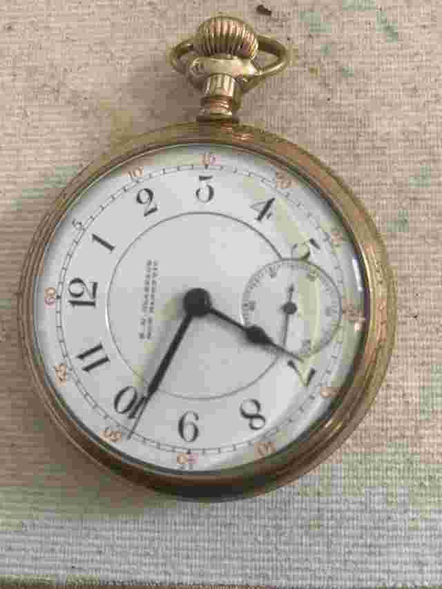 1884  Clarkson Keystone Watch Co. Lancaster, Pa. . 10J.  Original Keystone part