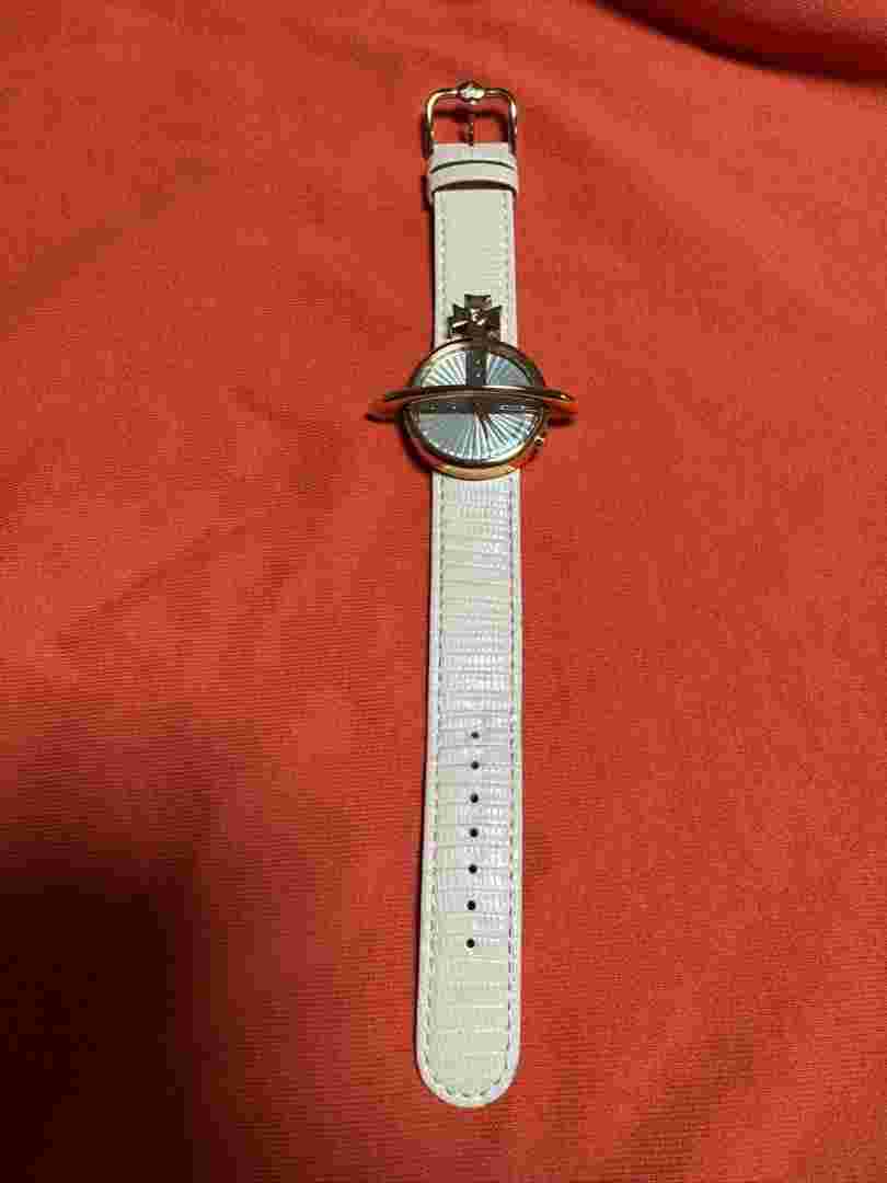 Vivienne Westwood Analog Quartz Men Bargain Price Orb Watch In Pink Gold Vintage