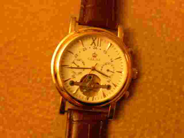 MG Orkina Men's Multifunctional Day/Date/Week Self-wind Mechanical Watch
