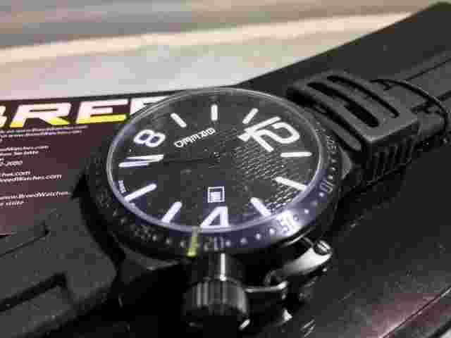 Breed Men's Lucan 3004 Black Dial Watch