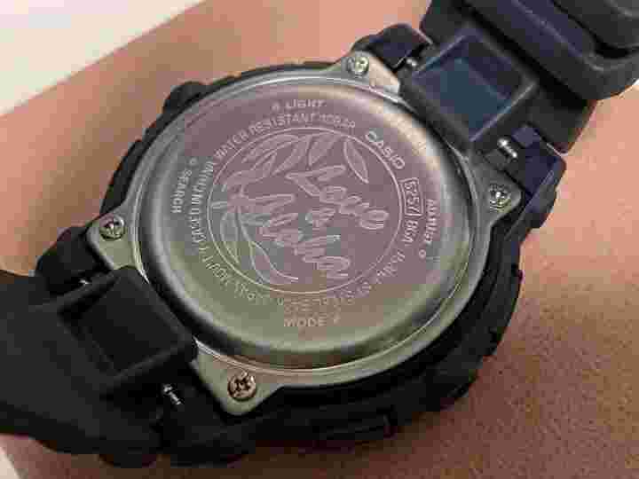 RARE Baby-G BGA-153HJ Jun Hasegawa Limited Edition Watch Hawaiian from Japan