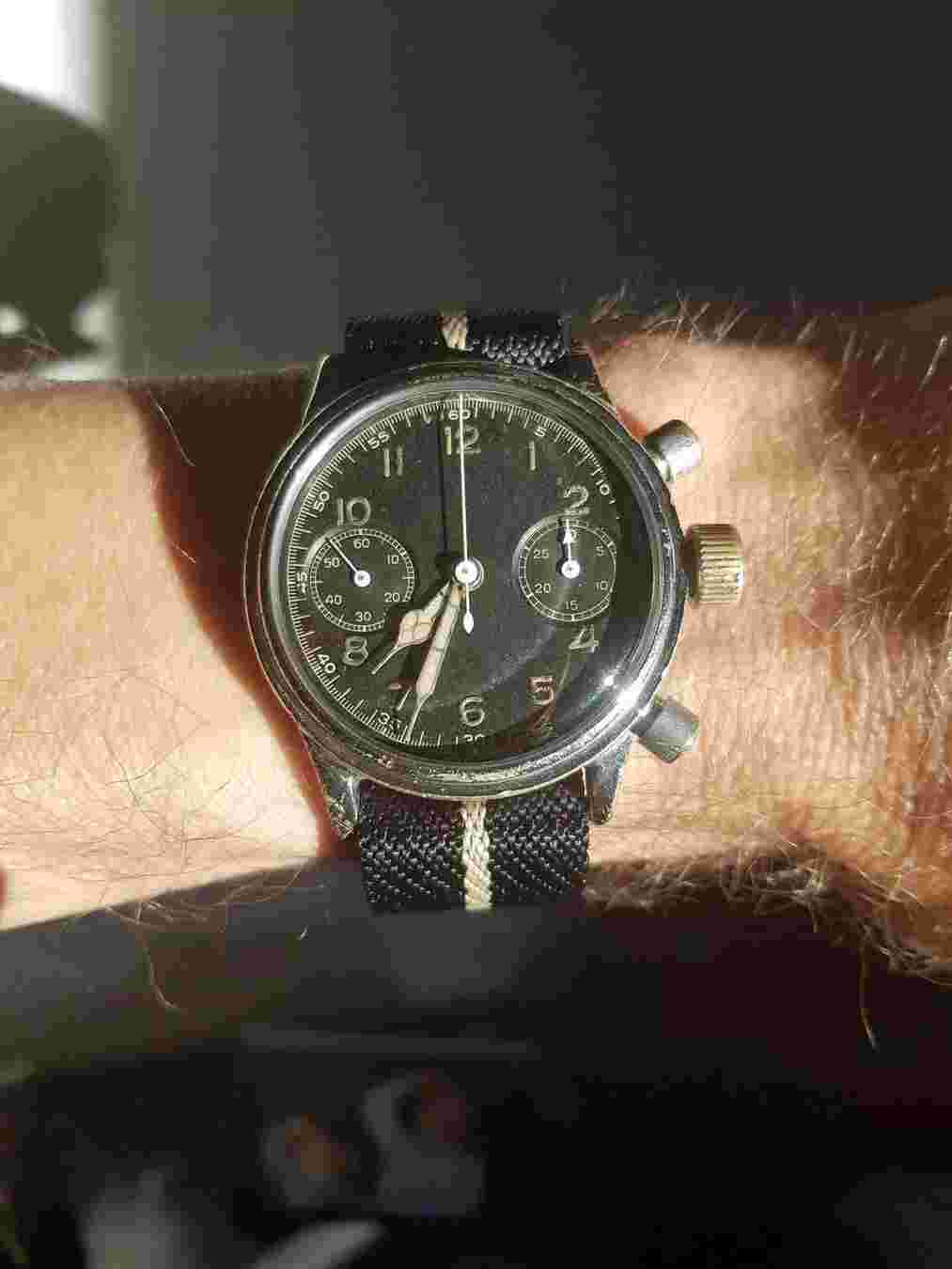 Rare Tutima Urofa 59 - Dr. Kurtz Factory, Expert-Serviced, Matching Numbers