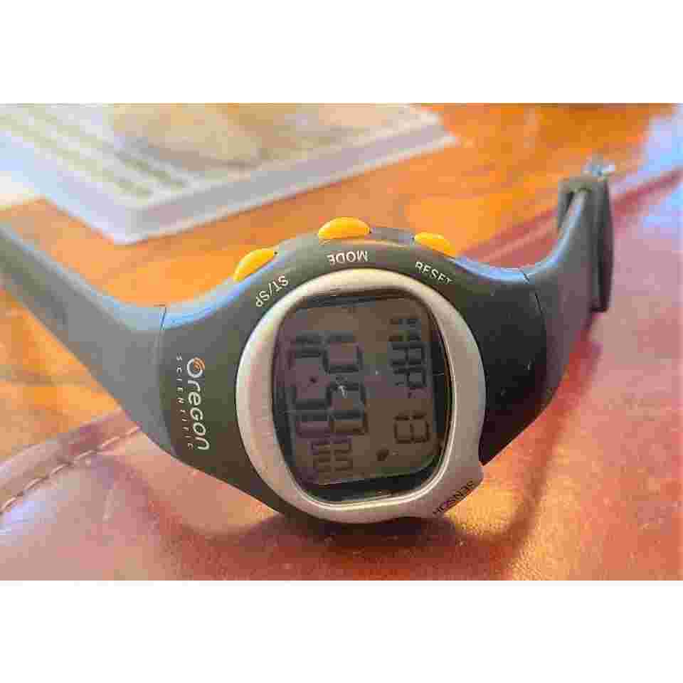 Oregon Scientific Sports Watch,HRM, Calorie Counter, WR, 40mm Case, IHM80004