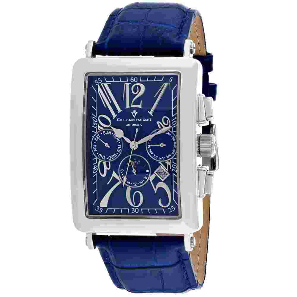 Christian Van Sant Men's Prodigy Blue Dial Watch - CV9137 2 Year