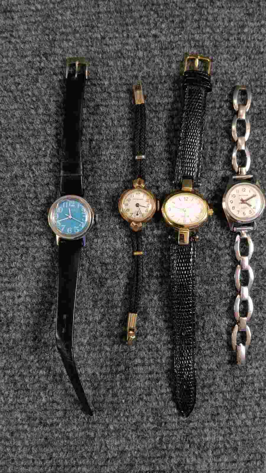 Vintage Untested Watch Lot of 8 All need batteries