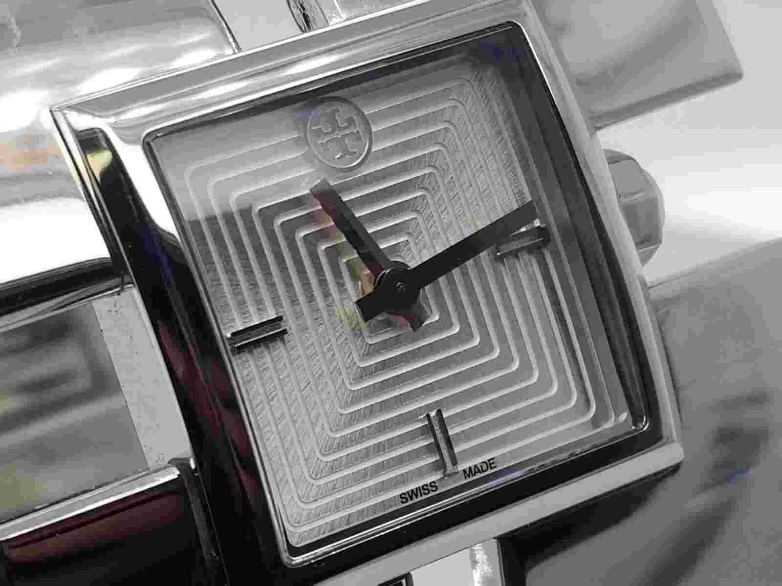 Tory Burch Sawyer Watch TRB5004 - Silver Tone *For Parts or Repair*