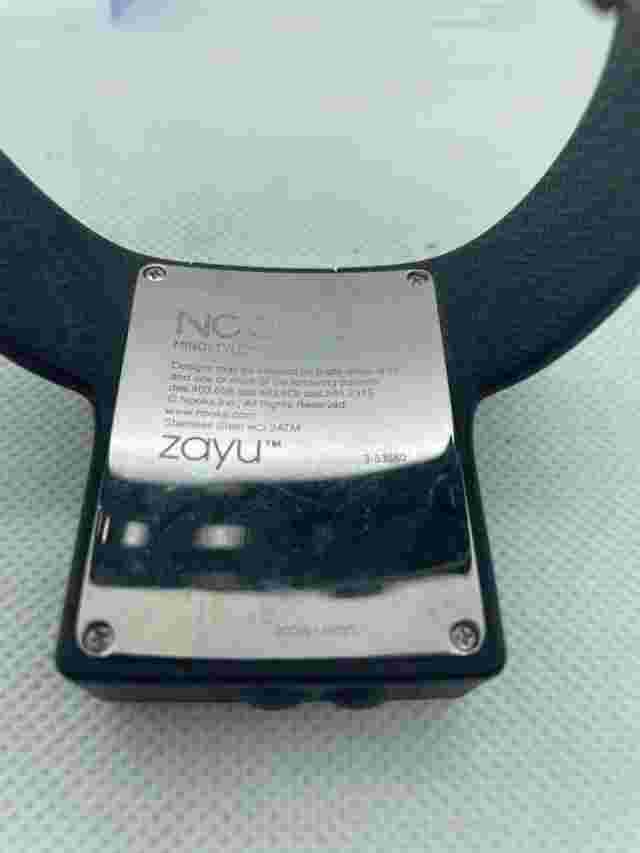 Nooka Zub Zany Black Digital Watch – New Battery, Fully Functional