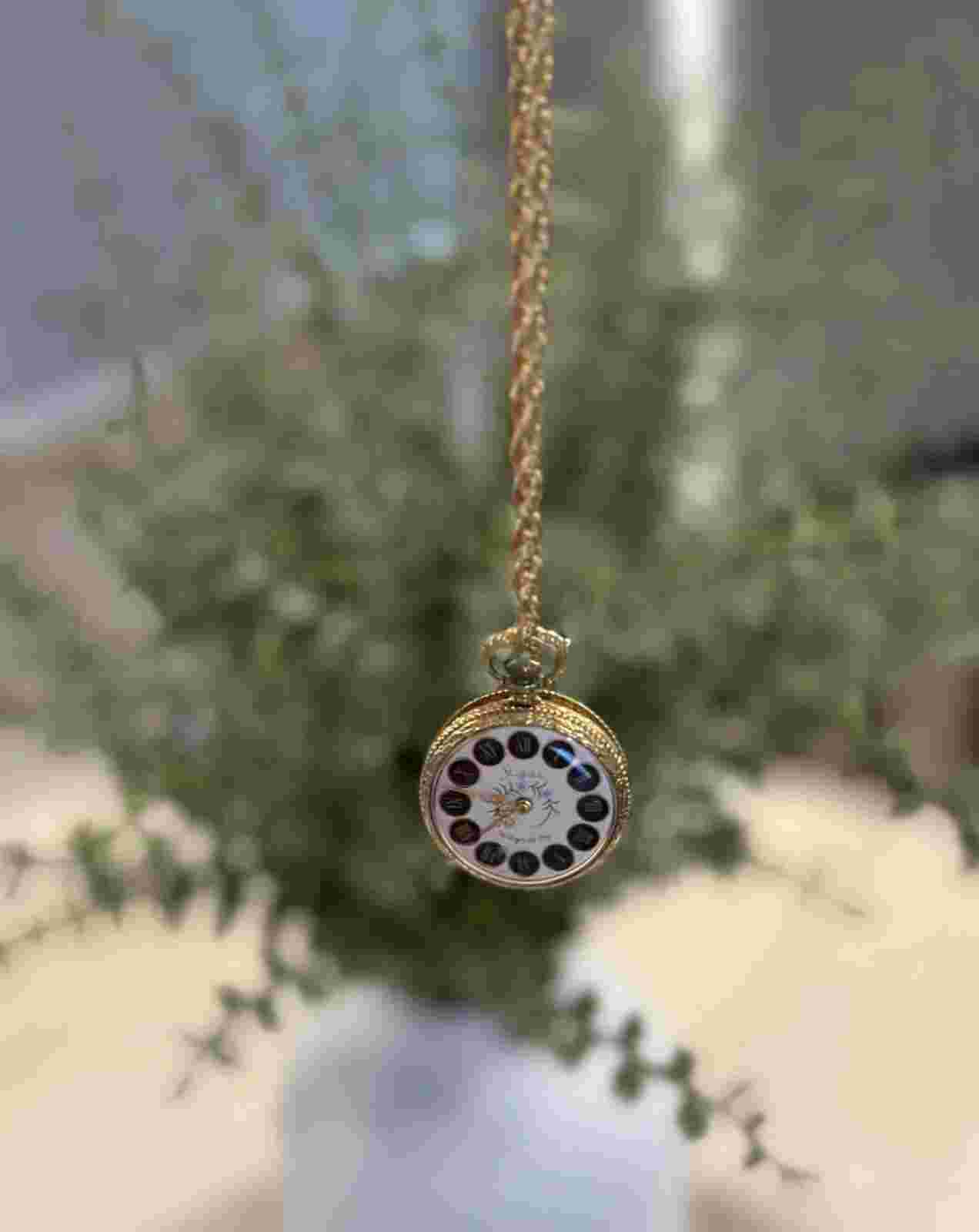 HORLOGER DU ROY POCKET WATCH Keeps Time A WORK OF ART w/CHAIN & FOB, MAKE OFFERS