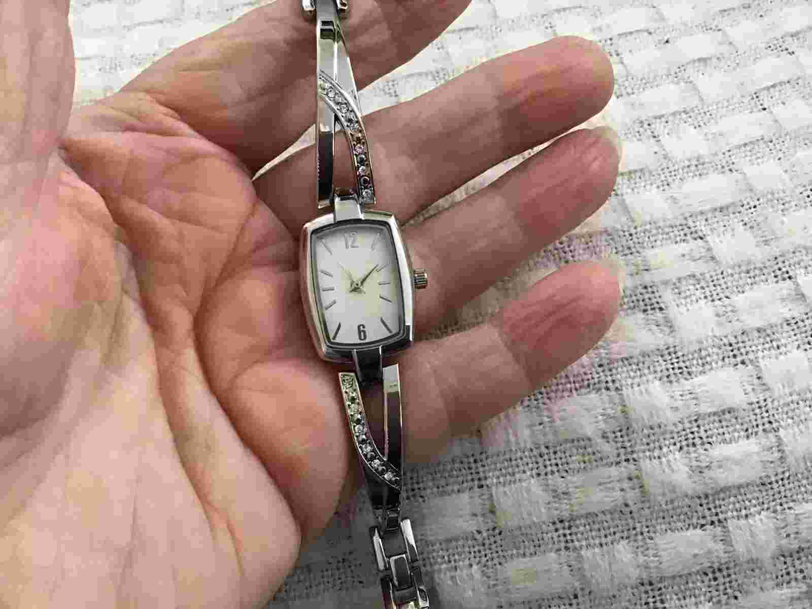 Marks And Spencer Ladies Wrist Watch. Stainless Steel. New Battery. FWO.