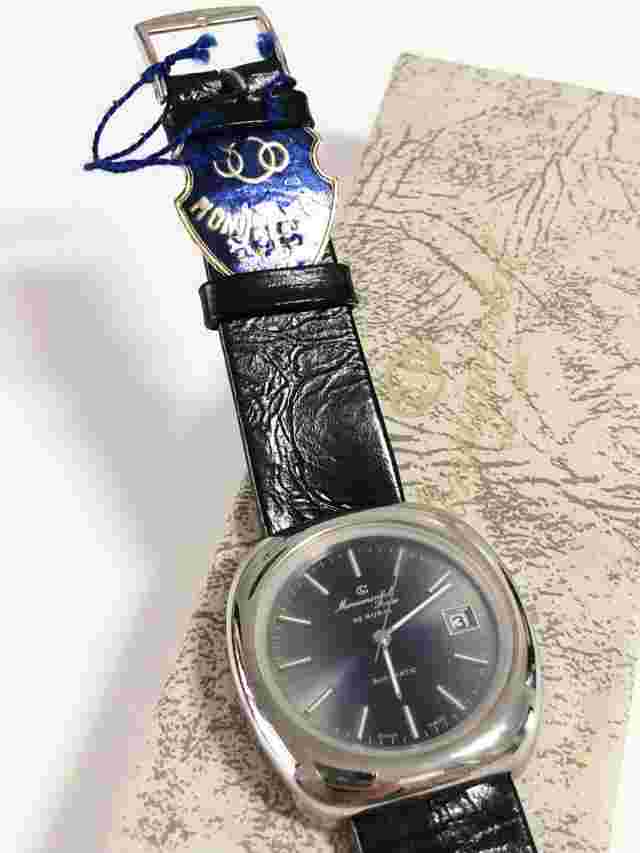 MONUMENTAL - Automatic 25 Jewels Incabloc Waterproof 70-80s - NOS - Swiss Made