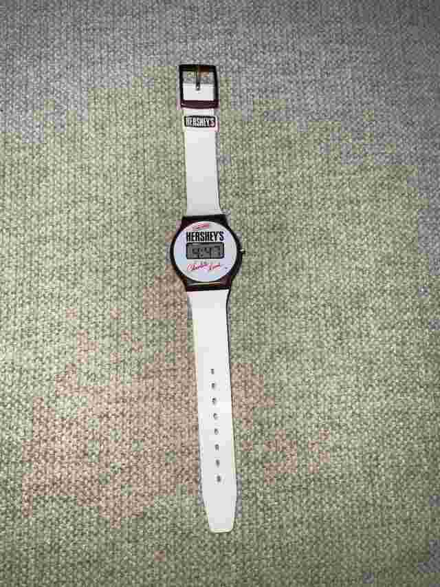 Certified Hershey's Chocolate Lover Digital Wristwatch - Vintage 1988