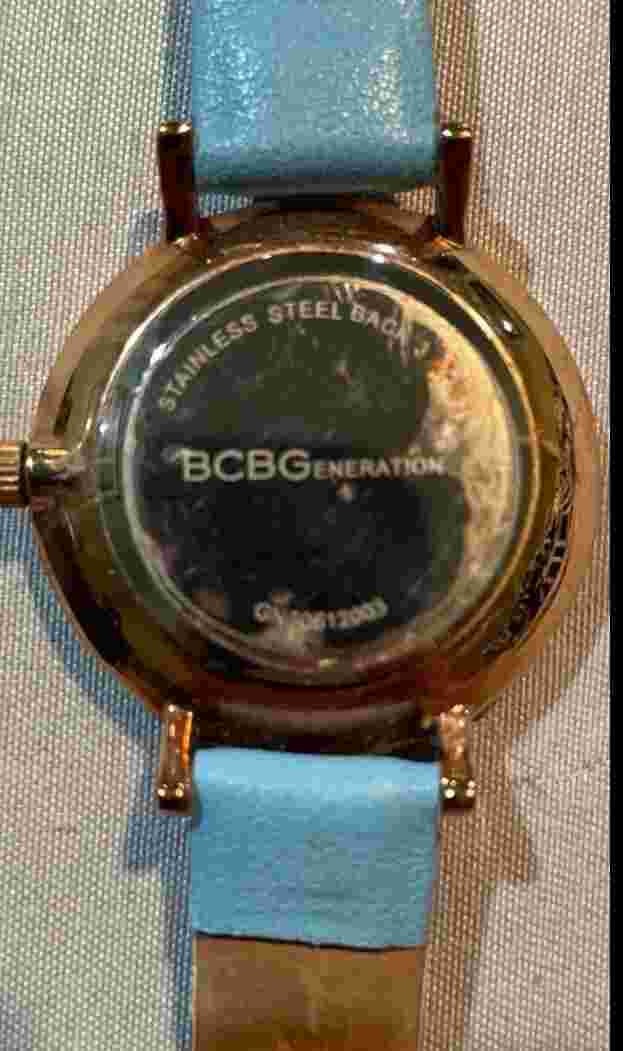 Vintage Women's BCB  Generation Blue Band Wrist Watch
