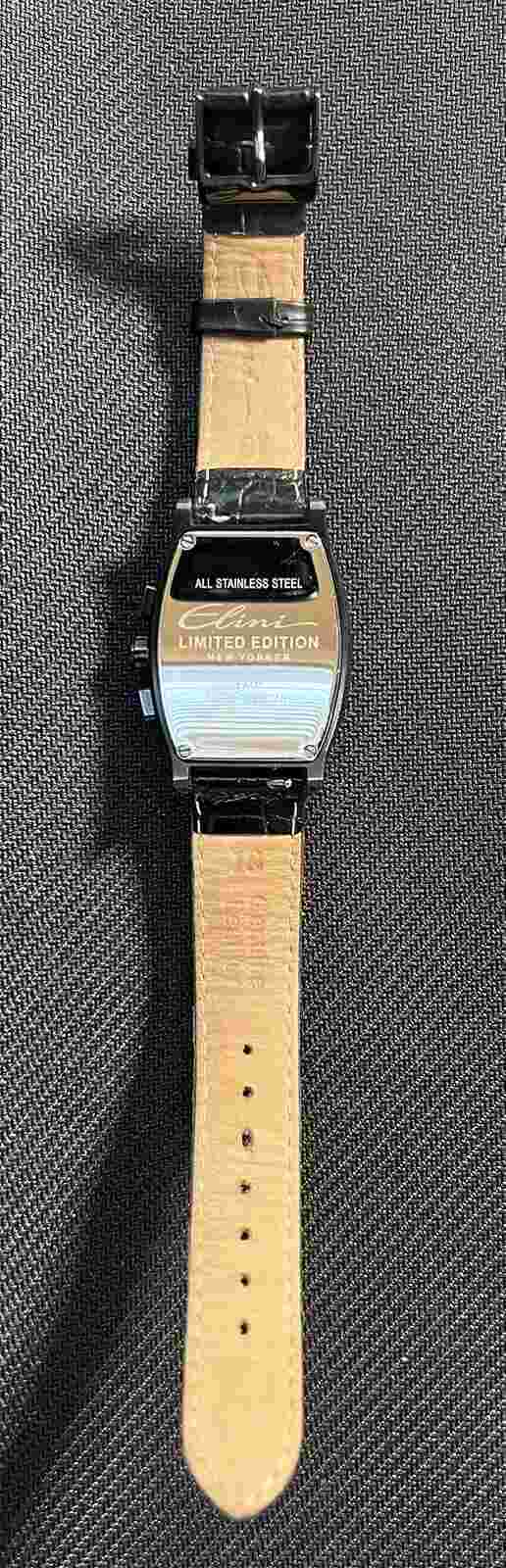 Elini New Yorker Limited Edition/2000 Mother of Pearl Wristwatch Has NEW Battery