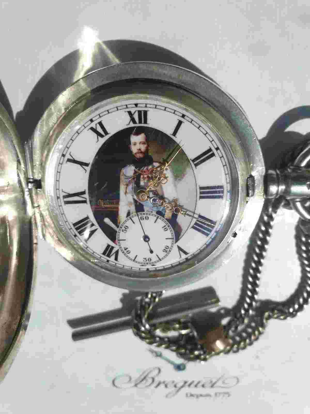 Antique Silver (0,875 84) Imperial Russian Pocket Watch circa 1900