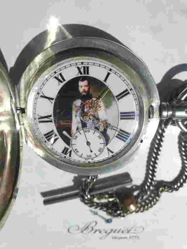 Antique Silver (0,875 84) Imperial Russian Pocket Watch circa 1900