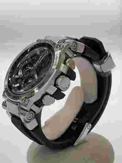 CASIO Solar Watch Analog Rubber BLK BLK with Box