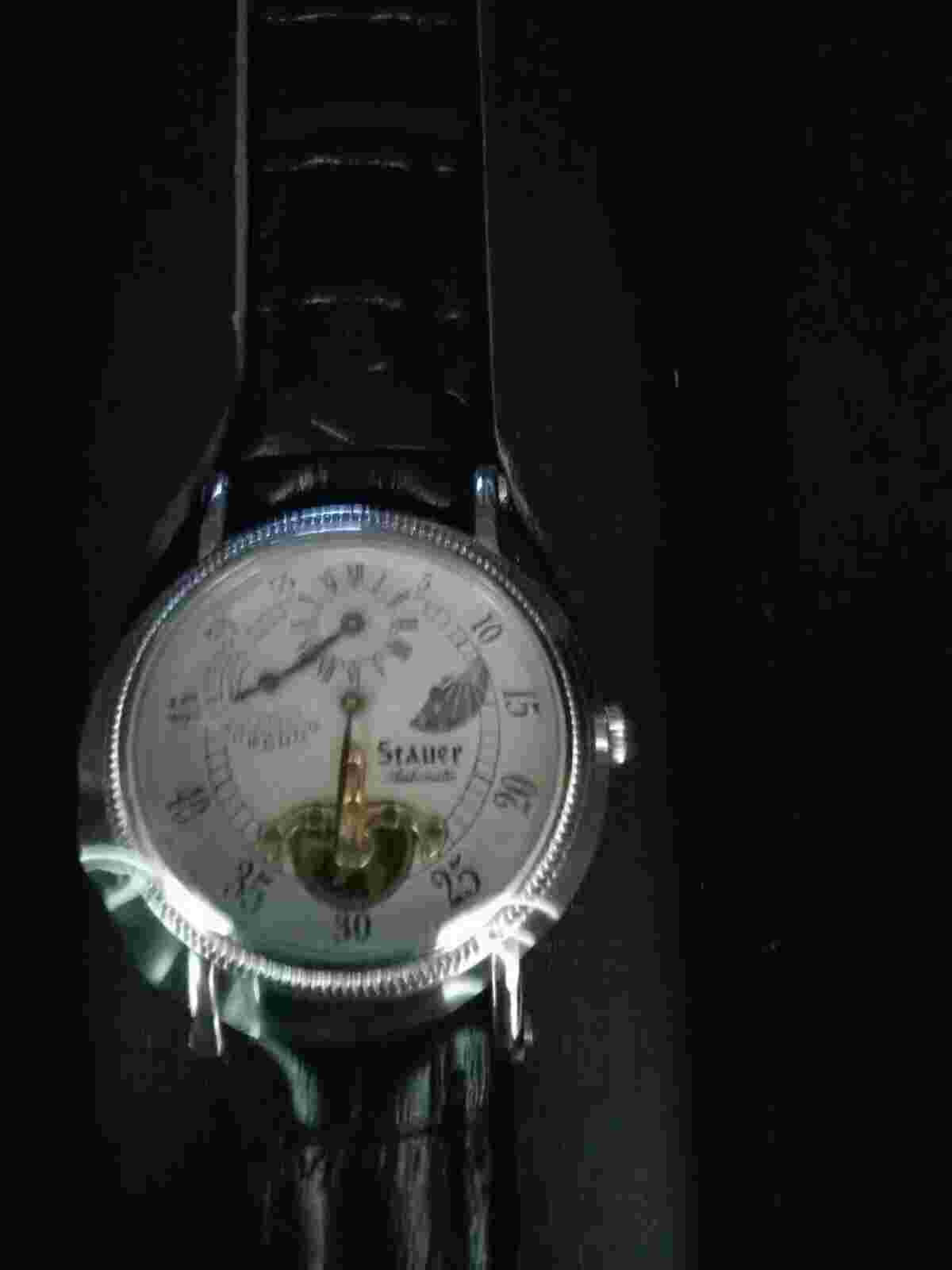 Stauer Series 7 Regulator II Automatic Moon Face New- Old Stock