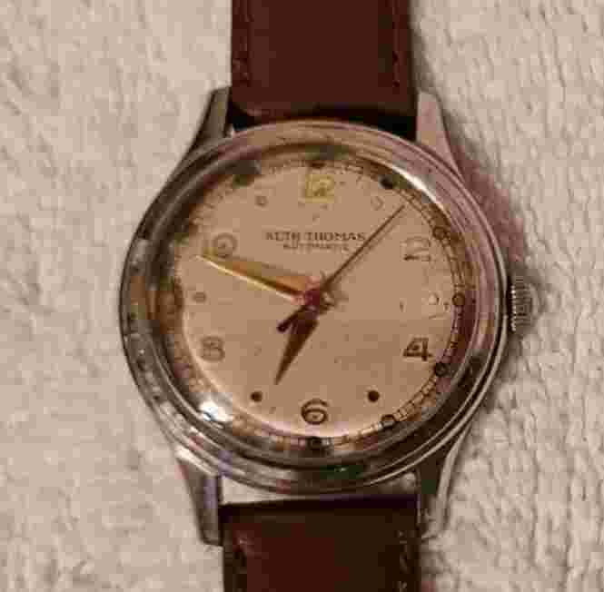 Seth Thomas Automatic Watch - Runs!