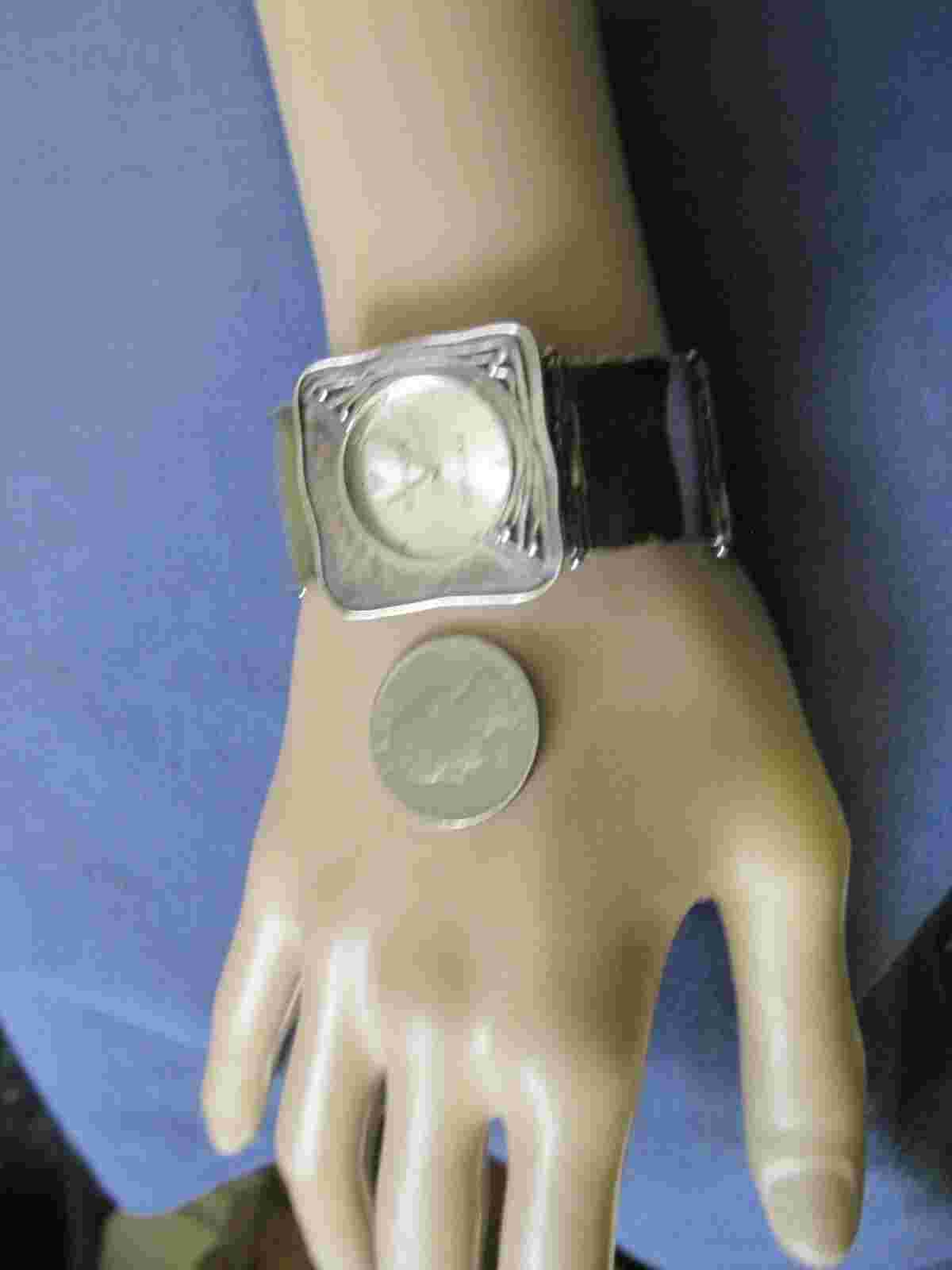 H262 ladys sterling ssilver  SILPADA quartz  watch bracelet
