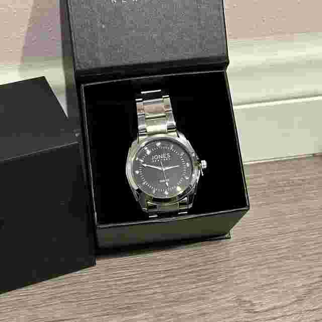 Jones New York Men's Alexander Watch Brand New With Tag & Gift Box Stainless