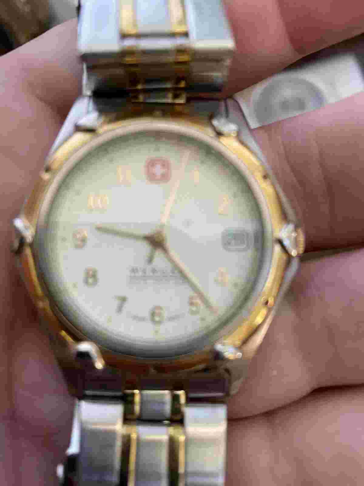 1990’S WENGER Swiss Army SAK GOLD TT Design Standard Issue Bracelet “BEST MODEL”