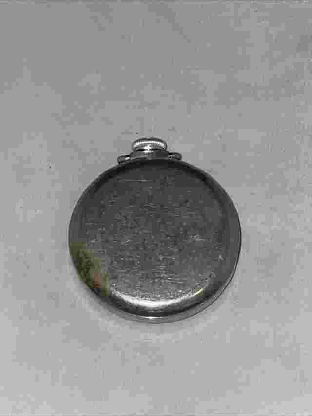 VINTAGE INGRAHAM SENTINEL CLICK SECOMETER SECONDS RUNNING POCKET WATCH