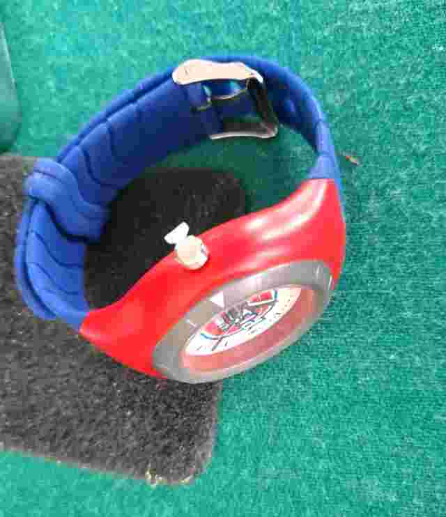 Vintage 2005 NBA Team Logo Analog Wristwatch, Detroit Pistons, Logoart - NIB