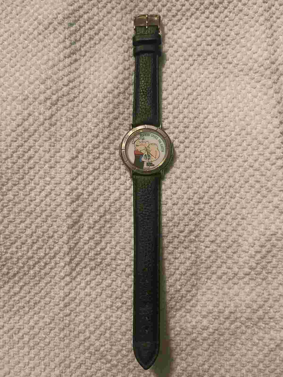 RARE 1993 Popeye the Sailorman MGM Grand Watch By Pedre