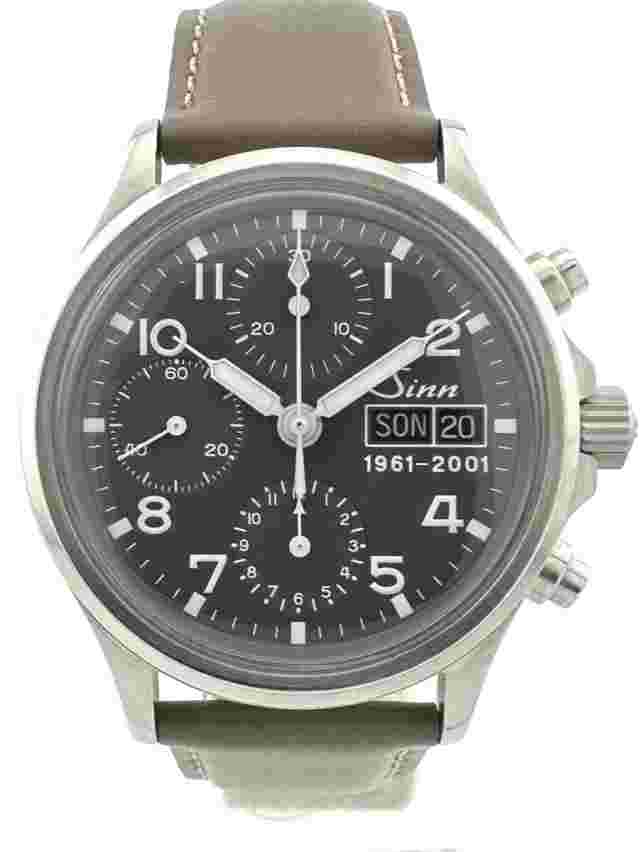 Sinn 356 Jub Automatic Gray Dial Day Date 40th Anniversary World Limited 1000