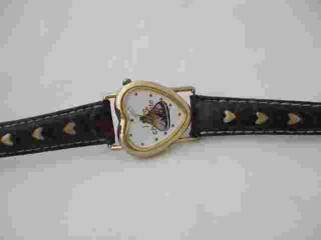 Hershey's "I Love Chocolate" 1996 Brown Buckle Band Analog Watch