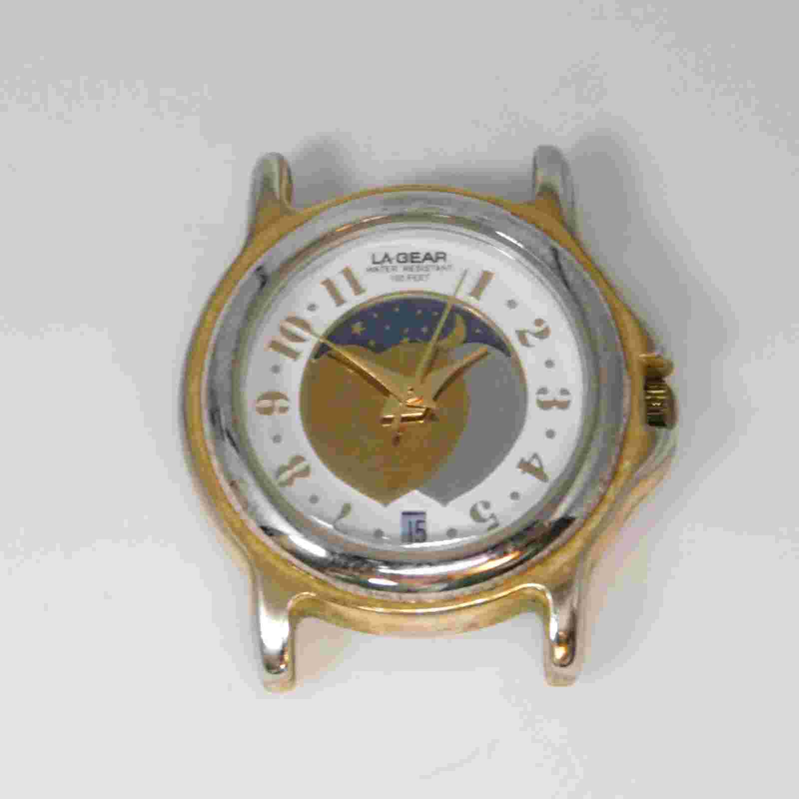LA GEAR LG128 Night Sky Dial Quartz Analog Women's Watch New Battery