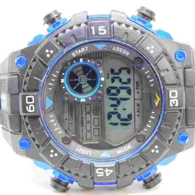 Everlast Alarm Chronograph Quartz Digital Men's Watch New Battery