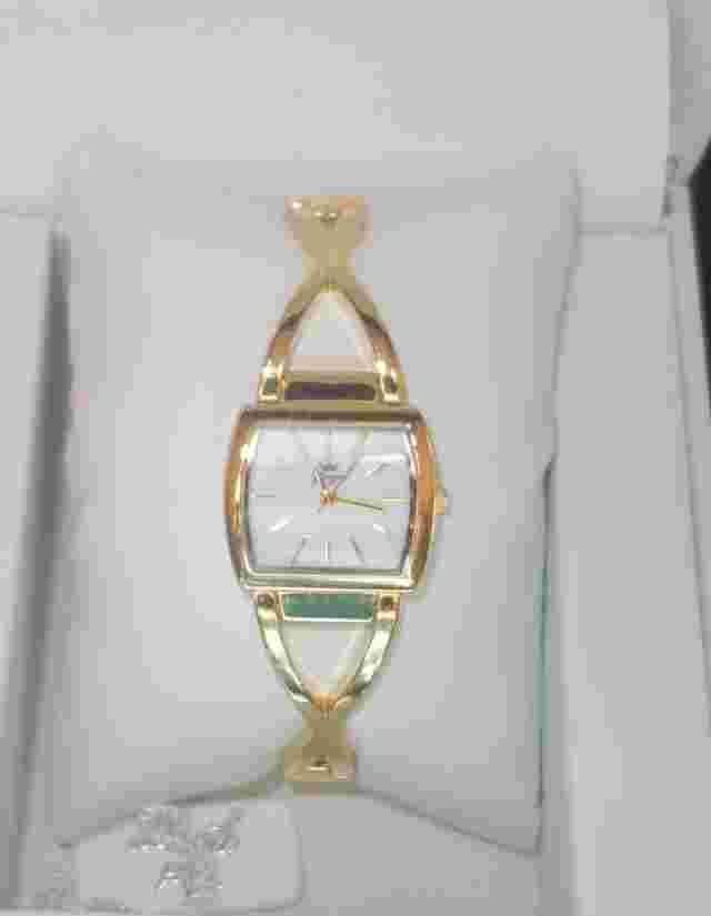 Yonger and Bresson Les Citadines gold Stainless Steel Watch DMP 1502/02 new