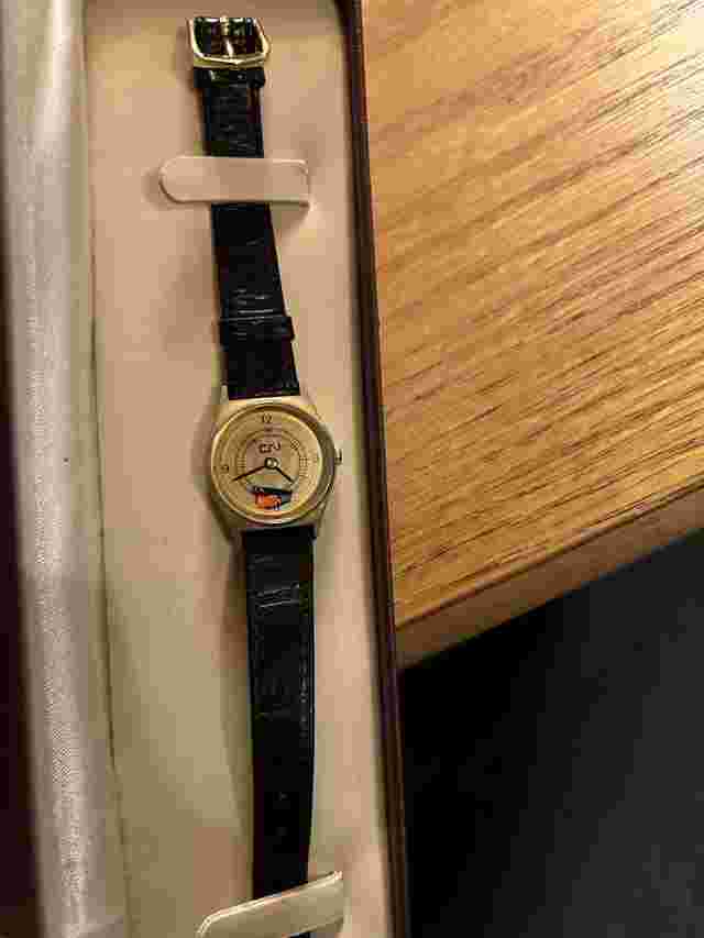 Vintage CN Railways Railroad Hudson Bay Watch Quartz NOS